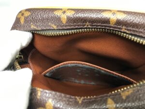 [Louis Vuitton]  ルイヴィトン　ショルダーバッグの内ポケット張り替え